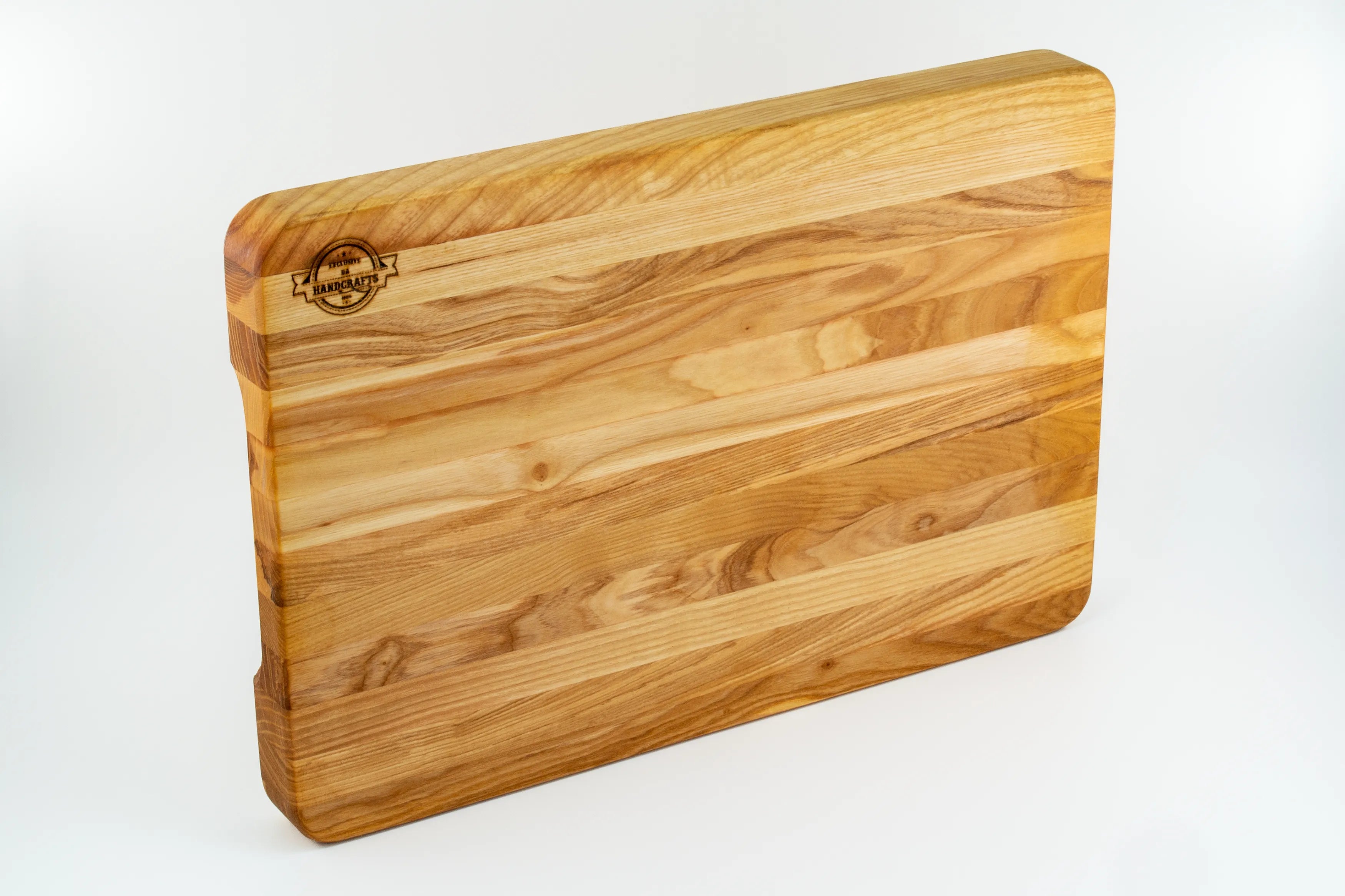 Längsholz Schneidebrett Esche 4cm