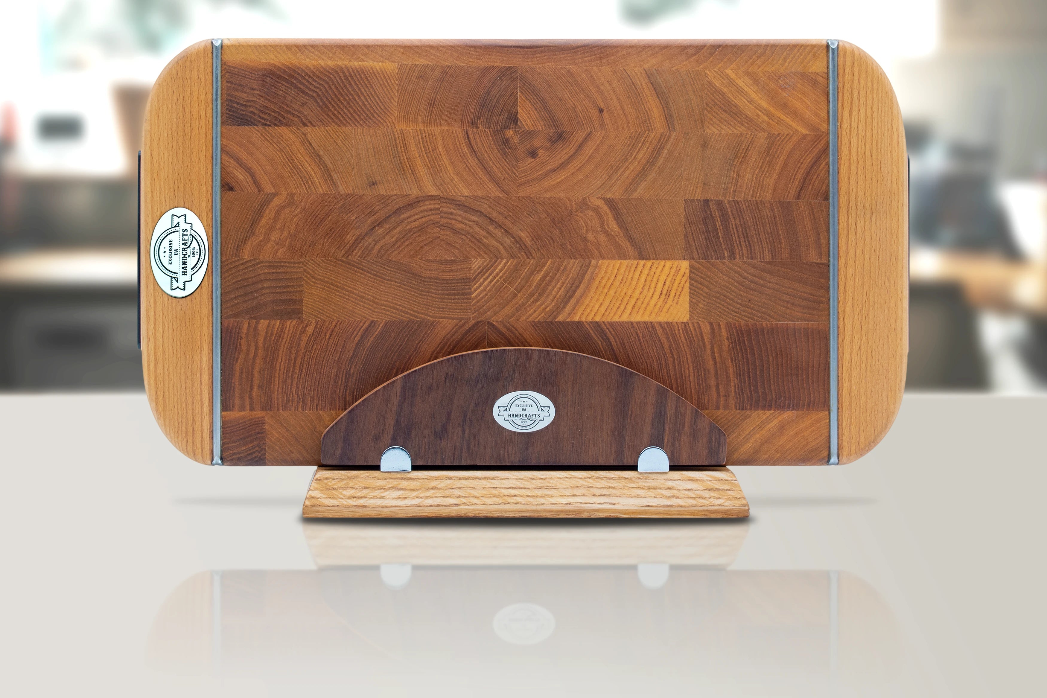 Premium Stirnholz Schneidebrett 20