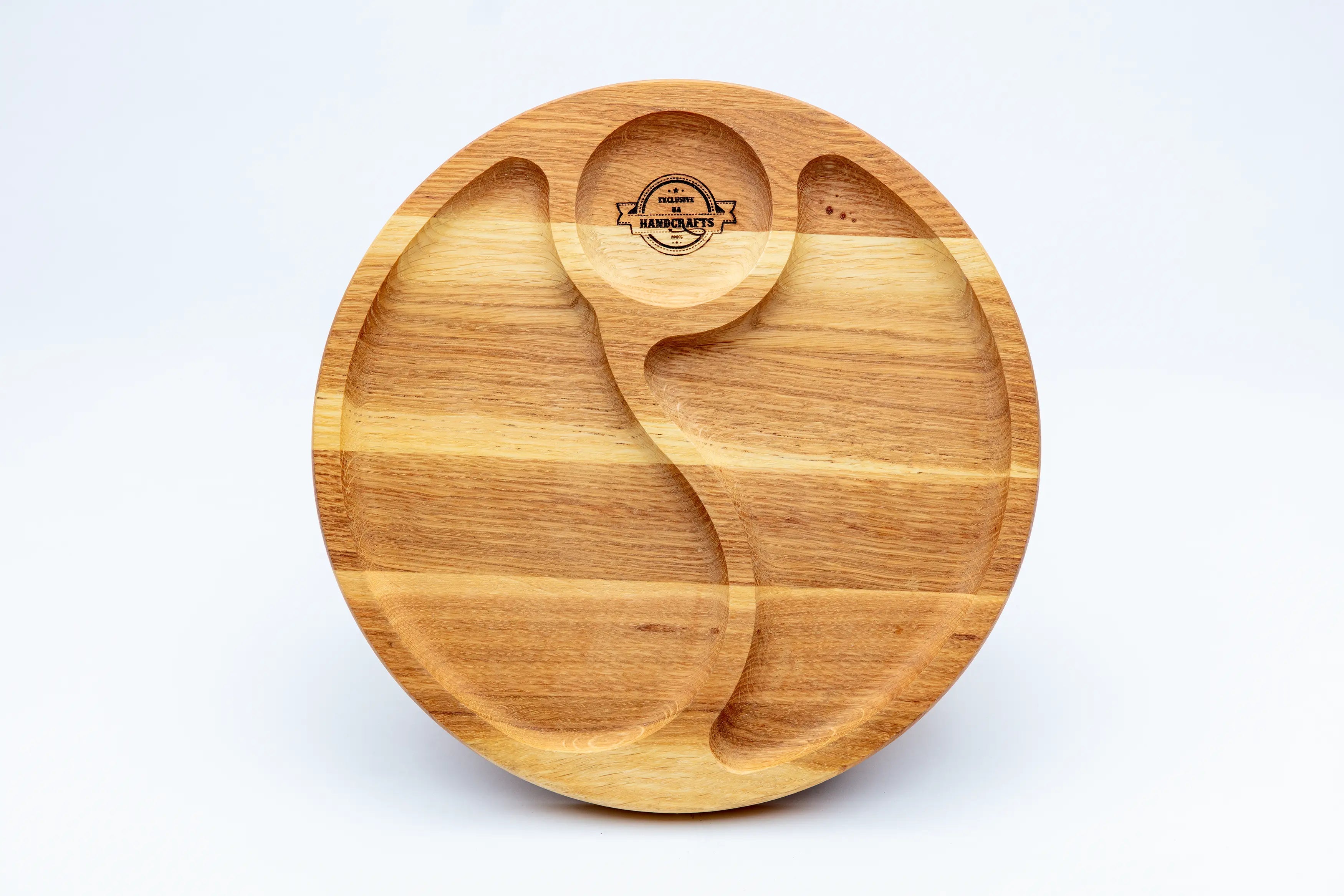 Snackteller, Servierbrett, Schneidebrett "Yin-Yang"