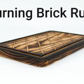 Servierbrett Burning Brick Ruta