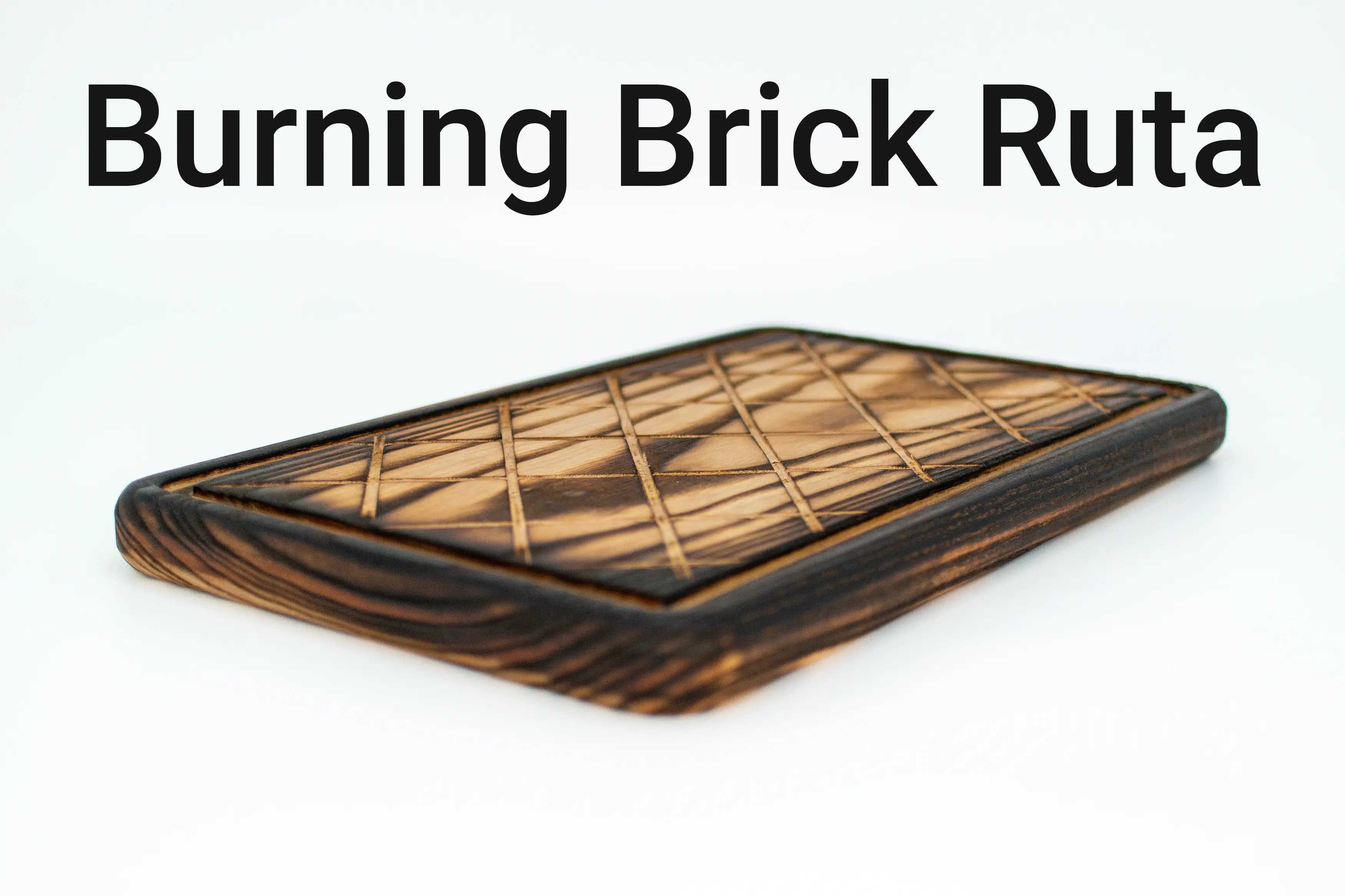 Servierbrett Burning Brick Ruta