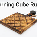 Servierbrett Burning Cube Ruta
