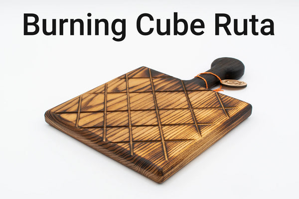 Servierbrett Burning Cube Ruta